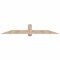 Ekena Millwork Eugene Smooth Timber Gable Bracket, Douglas Fir, 84"W x 14"H x 5 1/2"D x 5 1/2"F, 4/12 Pitch GBW084X14X0606EUG00SDF - alternate 1